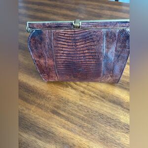 Elegant Brown Clutch Bag